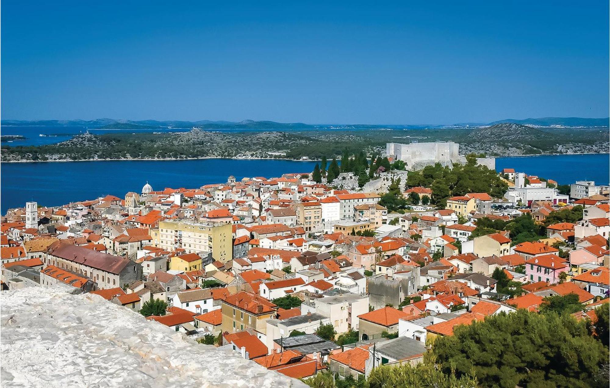 Nice Home In Sibenik With Kitchen Eksteriør bilde